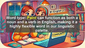 2500 Must Know CEFR B1 Vocabulary - The Colorful World of ’Paint’: From Cave Art to Modern Language
