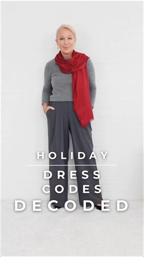 🎄Holiday Dress Codes DECODED: Holiday Casual Chic #fashionover40