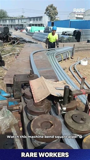 This Pipe Rolling Is PEAK Industrial Precision! 📐