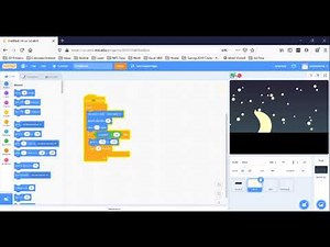 Making a Night Sky in Scratch, Lesson 5 – A Shooting Star