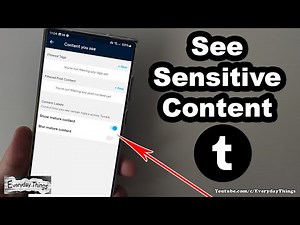 How to See Sensitive Content on Tumblr