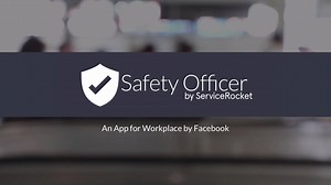 4.1K views · 55 reactions | Meet Safety Officer, a new Workplace app that helps organizations keep employees safe. The app, by ServiceRocket, alerts employees to an incident and notifies the company if they need help. Find out more here: https://www.servicerocket.com/workplace-by-facebook | Meta for Work | Facebook