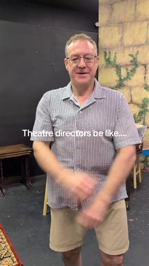 🎭✨ Behind the Scenes ✨🎭Before the curtain rises, the work begins! Our director Corinthian Lorenzo leads the cast through warm-ups — setting the tone, energy, and focus for an unforgettable performance.Don’t miss the magic on stage!📅 September 11-13 and 18-20 at 7pm 🎟️ Tickets at https://www.zeffy.com/en-US/ticketing/noel-cowards-blithe-spirit-2 and https://www.zeffy.com/en-US/ticketing/noel-cowards-blithe-spirit #TheaterLife #BTS #WarmUp #NewShow #blithespirit | Theater Bartlesville
