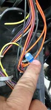 Harley Davidson Fog/Spotlight stays on with high beam lights