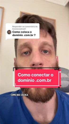 Respondendo a @brunnoradmak1 como conectar meu domínio .com.br no meu site? Vem que eu te mostro! Se vc construiu um app com vibe coding e quer publicar ele no seu domínio é bem simples. #dev #dominio #br #programacao #vibecoding