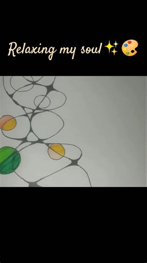 neurographic art ✨🖌 relax ur soul #art #drawing #sketch #trending #ytshorts