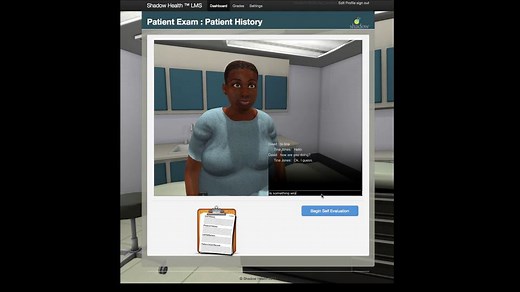 Tina Jones™, Shadow Health's digital standardized patient for advanced physical assessment