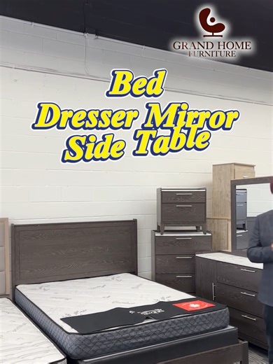 King‑size bedroom set – bed, dresser, mirror & side table for $799 (free gift included). Boxing Week sale is still on – grab yours before it’s gone! Visit us today to see the set and claim your free gift. 📞 647-262-0000 | 905-564-5853 📍 6685 Tomken Road, Mississauga, Ontario, Canada . . .Floor model as #GrandHomeFurniture #BoxingWeekSale #KingSizeBed #BedroomSet #FreeGift #Homedecore #furniture #canada