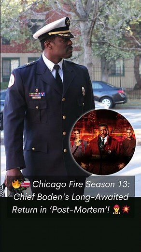 Eamonn Walker Is Coming Back to Chicago Fire as Boden