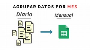 Agrupar datos por mes en Hojas de Cálculo de Google (Google Sheets) - Tesel