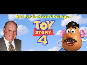 Toy Story 4 All of Mr. Potato Head's Dialogue(With added lines)