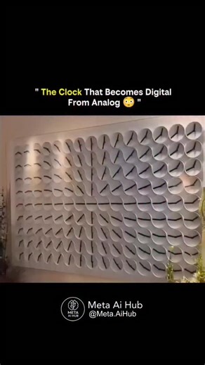 AI | Artificial intelligence | Chatgpt | Viral | Time reshapes itself before your eyes as analog mechanics merge with digital precision ⏰✨ What begins as a classic clock—hands, gears, and... | Instagram