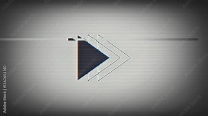 Futuristic no signal effect video. Error screen animated background. Distorted screen abstract motion. Signal loss glitch effect footage. Static noise digital background. Abstract interference screen