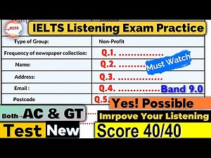IELTS Listening Practice Test 2025 with Answers | ielts listening test