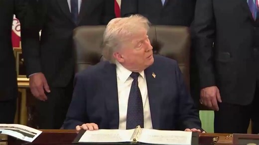 President says the FDA has approved a new gene therapy from Regeneron, described as a treatment for a rare form of deafness, highlighting the case of a 2-year-old boy who can now hear after receiving it.The child’s mother said he couldn’t hear her say “I love you” before the procedure, but can now listen to music and respond. The president called the outcome “incredible”