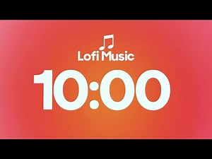 10 Minutes Pastel Countdown Timer With Lofi Music 🎧 | Quick Focus & Aesthetic Study Session