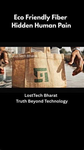 Sandeep Goud on Instagram: "The Dark Truth Behind Eco-Friendly Jute | Farmer Pain Nobody Shows. Jute is celebrated as an eco friendly sustainable fiber across the world But behind every jute bag lies a story of extreme human effort health risks and silent suffering This video exposes the real pain of jute cultivation from back breaking manual labor and dangerous retting processes to low prices and neglected farmers As the world moves away from plastic we are ignoring the people who make sustaina