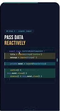 Angular · 30 sec build Build an Angular modal in 30 seconds #coding #angulardeveloper #programming