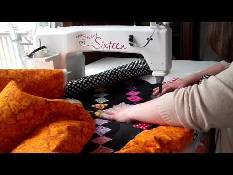 How I Manage a Larger Quilt on a Sit-Down Longarm