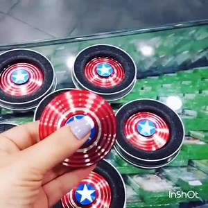 8.4K views · 47 reactions | CAPTAIN AMERICA FIDGET SPINNERS | MEDIA DVD | Facebook