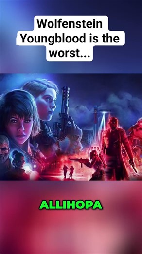 Wolfenstein Youngblood is the worst game in the wolfenstein series #ps5 #platinum #wolfenstein