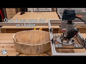 How to Build a Router Sled - The Easiest Way to Flatten your slab