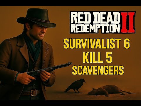 Red Dead Redemption 2 – Survivalist Challenge 6: Kill 5 Scavengers