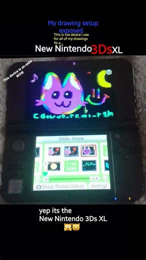 My Drawing Setup Exposed | New Nintendo 3Ds XL #nintendo #3ds