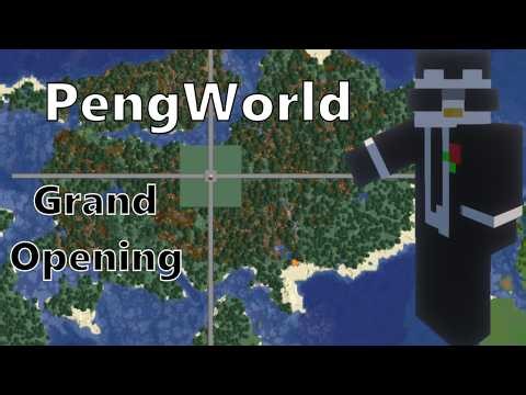 PengWorld Grand Opening - Live🔴 - STARTING MY MINECRAFT SERVER!!!