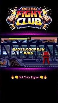 [MASTER GOD KEN] VS [GUİLE] | Random MUGEN Battle | Retro Fighting Games