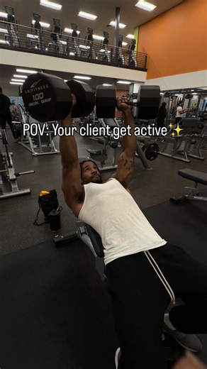 Fitness Model & Coach on Instagram: "He gonna be more jacked than me😩 - - #beginnerworkout #fitnessjourney #trending #beginnerexercises #personaltrainer"