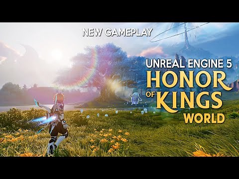 HONOR OF KINGS WORLD New Gameplay | Open World RPG in Unreal Engine 5 4K 2023