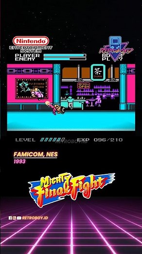 Mighty Final Fight (NES / Famicom) - Gameplay