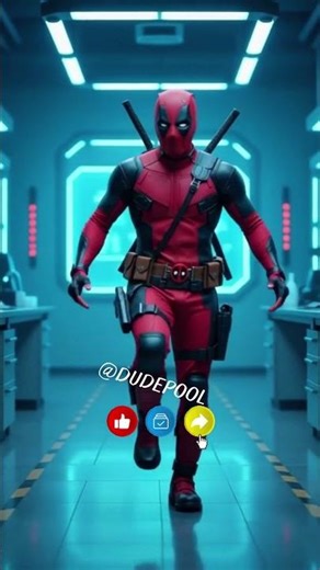 The Dancing Deadpool Parody Universe| DudePool Shorts 😂🔥 #shorts