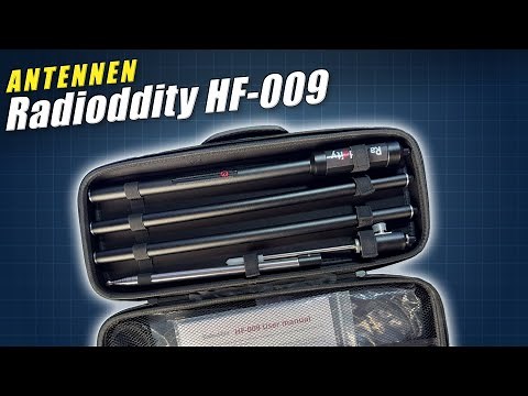 Radioddity HF-009 📡 Hochwertige Portabelantenne für 6 bis 60m