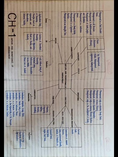 Class 12|Business Studies| Chapter 1 Mind Map Nature and Significance of Management