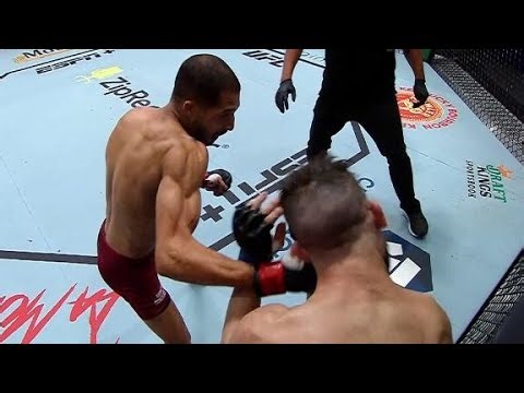 Vinicius Salvador flattens Shannon Ross with an incredible hook at Dana White's Contender Series