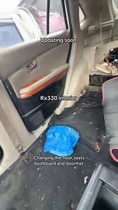 Lexus RX330 Interior Refresh: Dashboard, Seats & Floor Upgrade