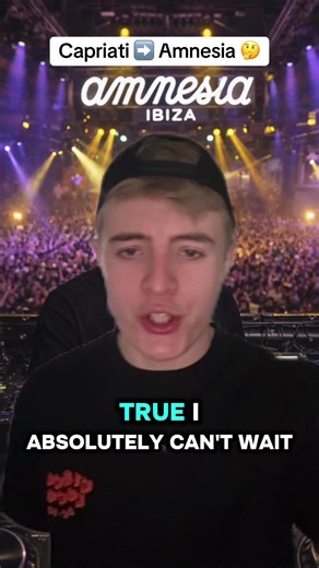 Joseph Capriati's Anticipated Return to Amnesia Ibiza