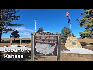 Geographical Center of the Lower 48 United States (Lebanon, Kansas)