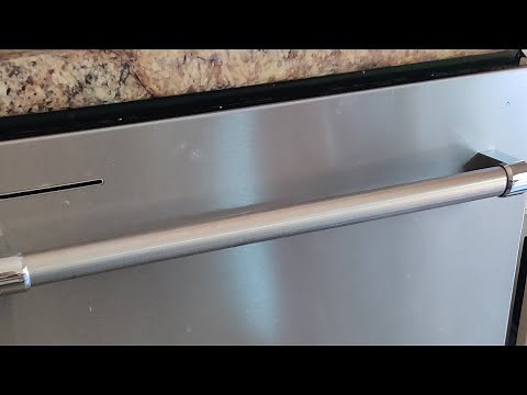 Kitchenaid Dishwasher code fix F8E4 "dishwasher overfills" Drip Tray & Float Check