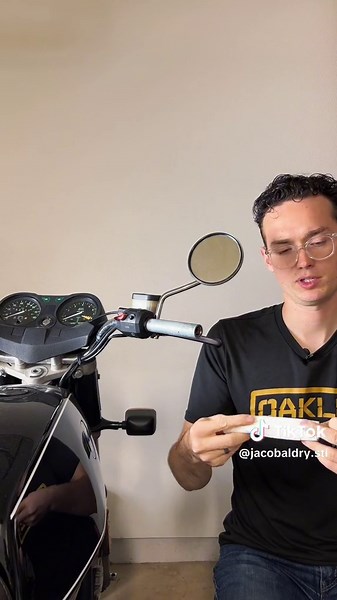 How to replace your handlebar grips. #motorcyclegrips #motorcyclesoftiktok #motorcycleadvice #bikebuild #bikelife #moto @Kristin Ess® Hair