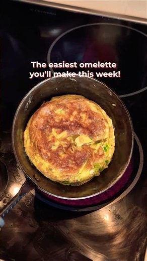 Only 5 Ingredients & So Delicious! | 5-Ingredient Spring Onion Omelette - PabsKitchen