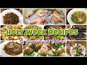 MEATLESS RECIPES FOR HOLY WEEK | HOLY WEEK RECIPE IDEAS | Pepperhona’s Kitchen 👩🏻‍🍳