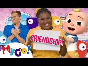 The More We Get Together + MORE! | ‪@CoComelon‬ | Sign Language with MyGo! Sign Language |