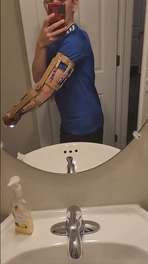 I built Iron Man's exoskeleton arm out of cardboard
