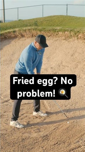 Stop messing up plugged bunker lies #golftips #golfinstruction #golfcoach #golf