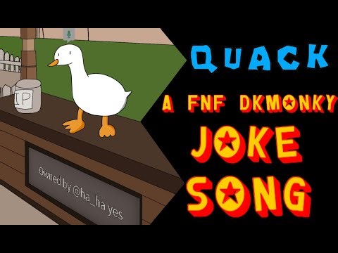 [FLP] Quack - A DKmonky FNF joke song #joke #fnf #roblox