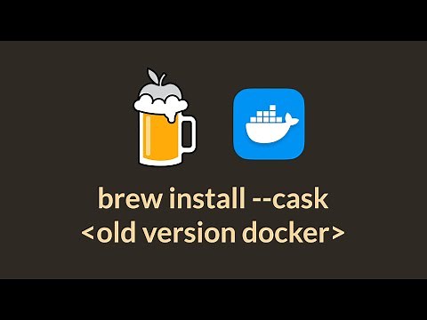 Install Older Version of Docker Desktop on MacOS (brew install, SHA256 mismatch)
