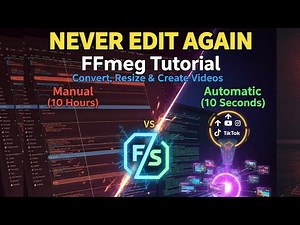 FFmpeg Tutorial: Convert, Resize & Create Videos (Faceless Automation)